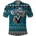 Personalized Power Rugby Xmas Polo Shirt Australia AFL Mascot