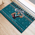 Power Football Xmas Rubber Doormat Australia AFL Mascot
