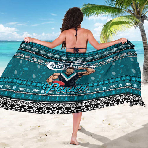Power Football Xmas Sarong Australia AFL Mascot