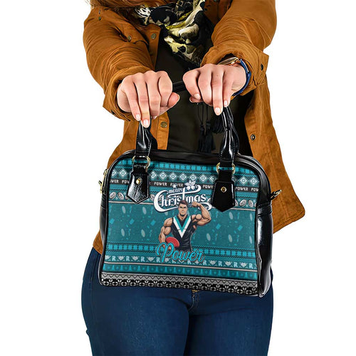 Power Football Xmas Shoulder Handbag Australia AFL Mascot