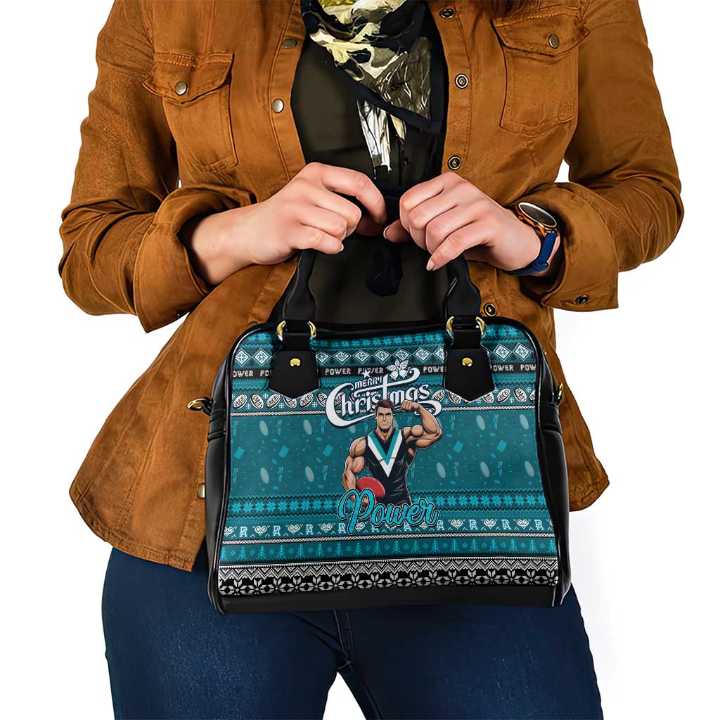 Power Football Xmas Shoulder Handbag Australia AFL Mascot