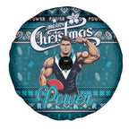 Power Football Xmas Spare Tire Cover Australia AFL Mascot