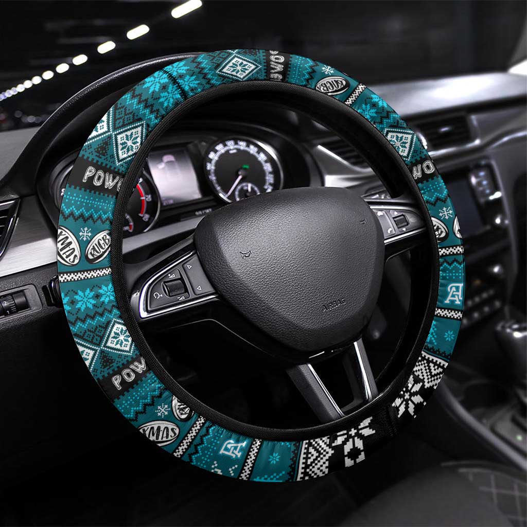 Power Football Xmas Steering Wheel Cover Australia AFL Mascot