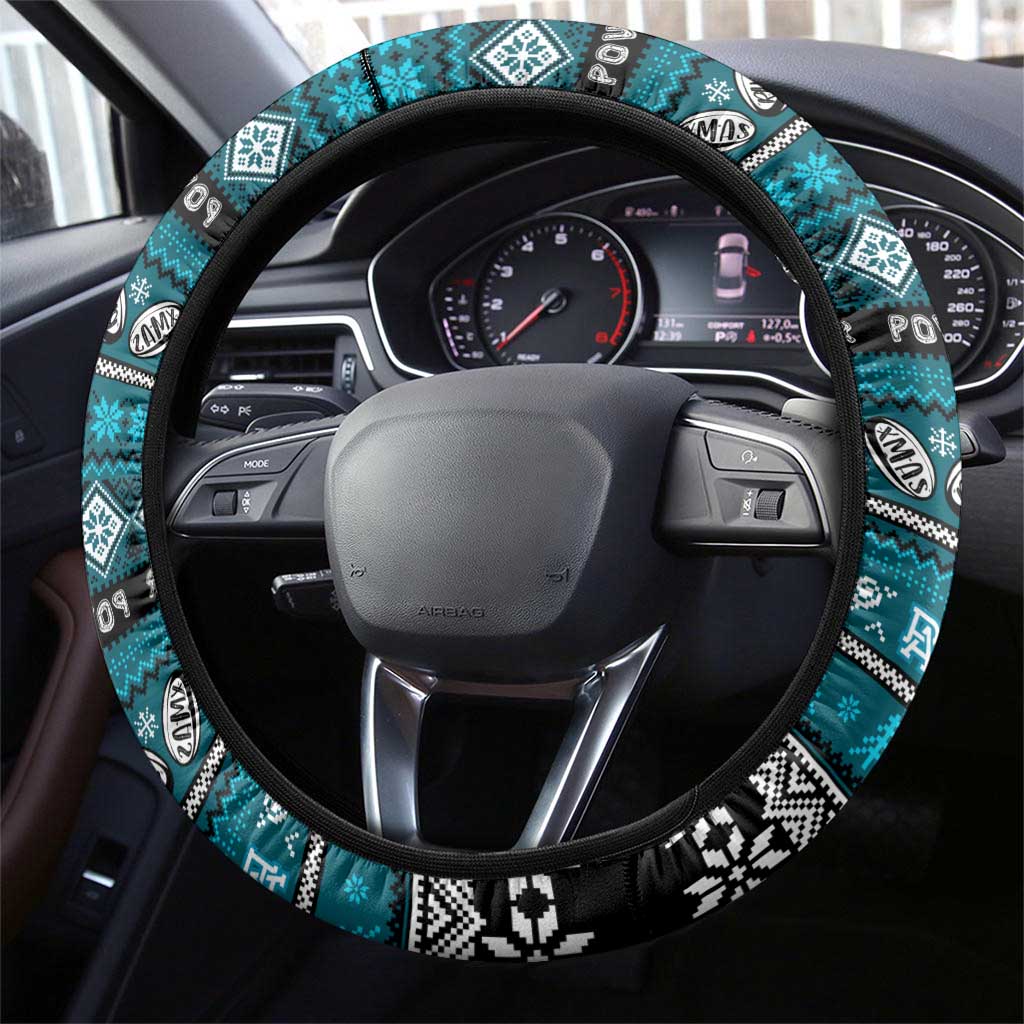 Power Football Xmas Steering Wheel Cover Australia AFL Mascot
