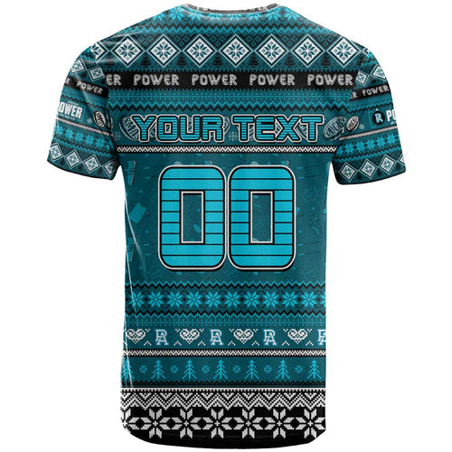 Personalized Power Rugby Xmas T Shirt Australia AFL Mascot