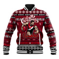 Personalized Bombers Rugby Xmas Baseball Jacket Australia AFL Mascot