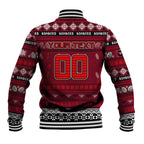 Personalized Bombers Rugby Xmas Baseball Jacket Australia AFL Mascot