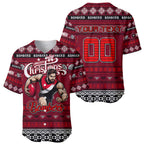 Personalized Bombers Rugby Xmas Baseball Jersey Australia AFL Mascot