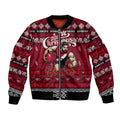 Personalized Bombers Rugby Xmas Bomber Jacket Australia AFL Mascot