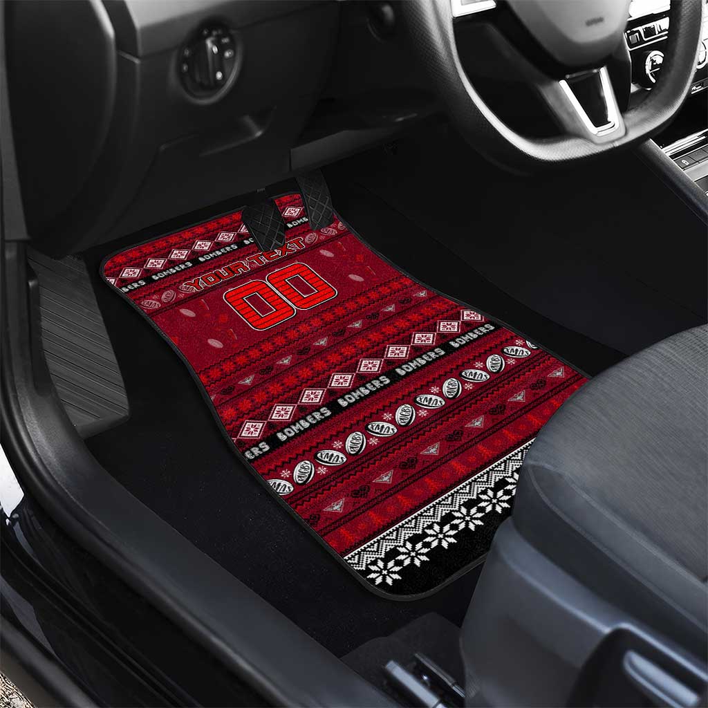 Bombers Football Xmas Car Mats Australia AFL Mascot