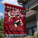 Bombers Football Xmas Garden Flag Australia AFL Mascot