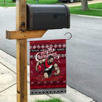 Bombers Football Xmas Garden Flag Australia AFL Mascot
