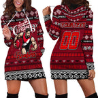 Personalized Bombers Rugby Xmas Hoodie Dress Australia AFL Mascot