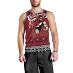 Personalized Bombers Rugby Xmas Men Tank Top Australia AFL Mascot