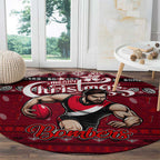 Bombers Football Xmas Round Carpet Australia AFL Mascot