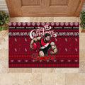 Bombers Football Xmas Rubber Doormat Australia AFL Mascot