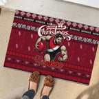 Bombers Football Xmas Rubber Doormat Australia AFL Mascot