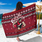 Bombers Football Xmas Sarong Australia AFL Mascot