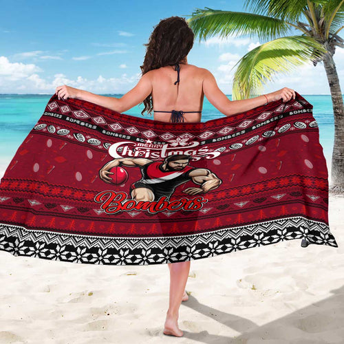 Bombers Football Xmas Sarong Australia AFL Mascot