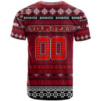Personalized Bombers Rugby Xmas T Shirt Australia AFL Mascot