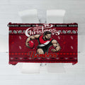 Bombers Football Xmas Tablecloth Australia AFL Mascot