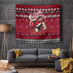 Bombers Football Xmas Tapestry Australia AFL Mascot
