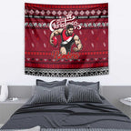 Bombers Football Xmas Tapestry Australia AFL Mascot