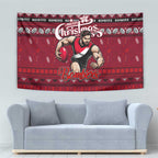 Bombers Football Xmas Tapestry Australia AFL Mascot