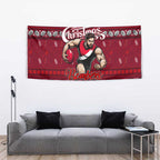 Bombers Football Xmas Tapestry Australia AFL Mascot