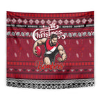 Bombers Football Xmas Tapestry Australia AFL Mascot