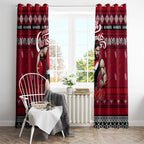 Bombers Football Xmas Window Curtain Australia AFL Mascot
