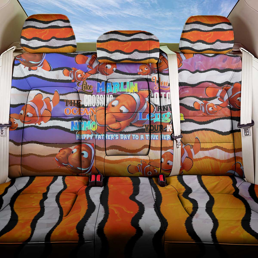 The Ocean Best Dad Back Car Seat Cover Like Marlin Happy Fathers Day To a True Hero - Aussie Hoodie