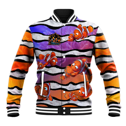 The Ocean Best Dad Baseball Jacket Like Marlin Happy Fathers Day To a True Hero - Aussie Hoodie