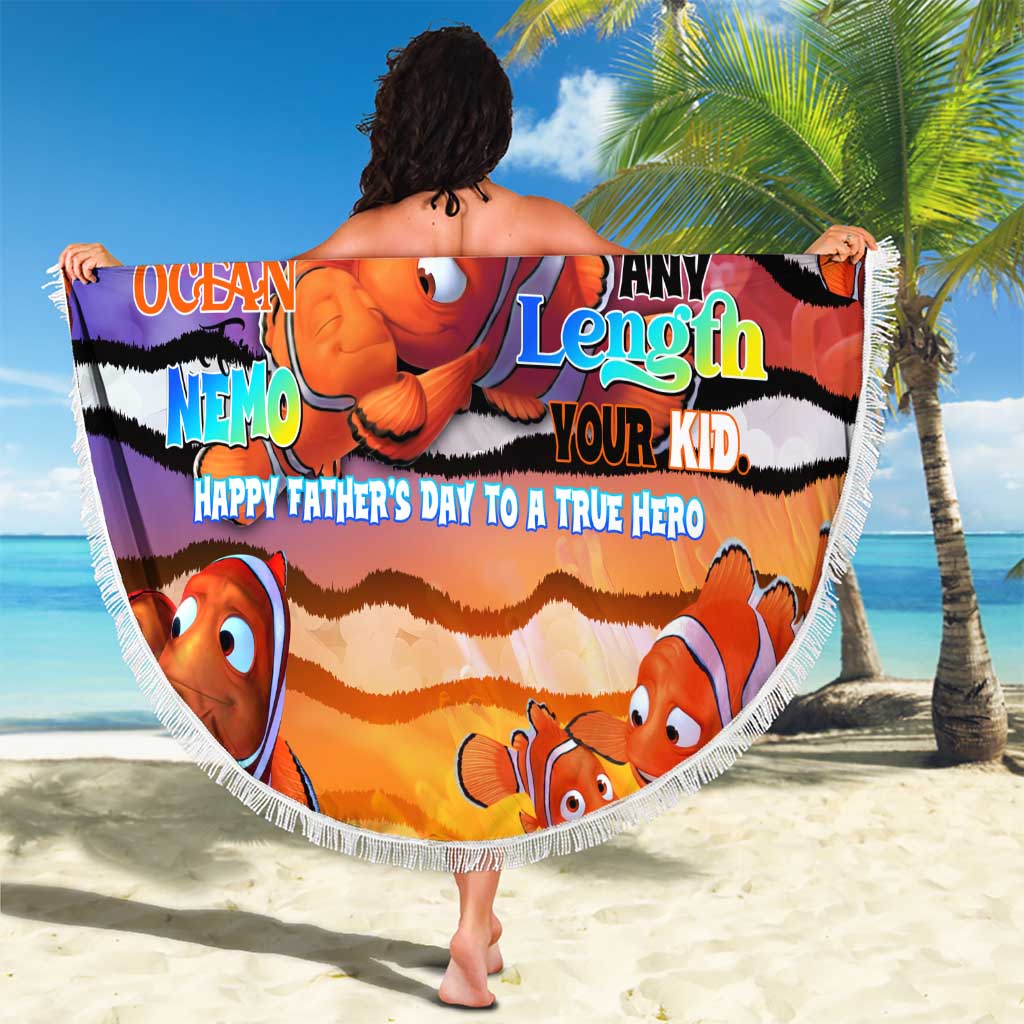 The Ocean Best Dad Beach Blanket Like Marlin Happy Fathers Day To a True Hero - Aussie Hoodie