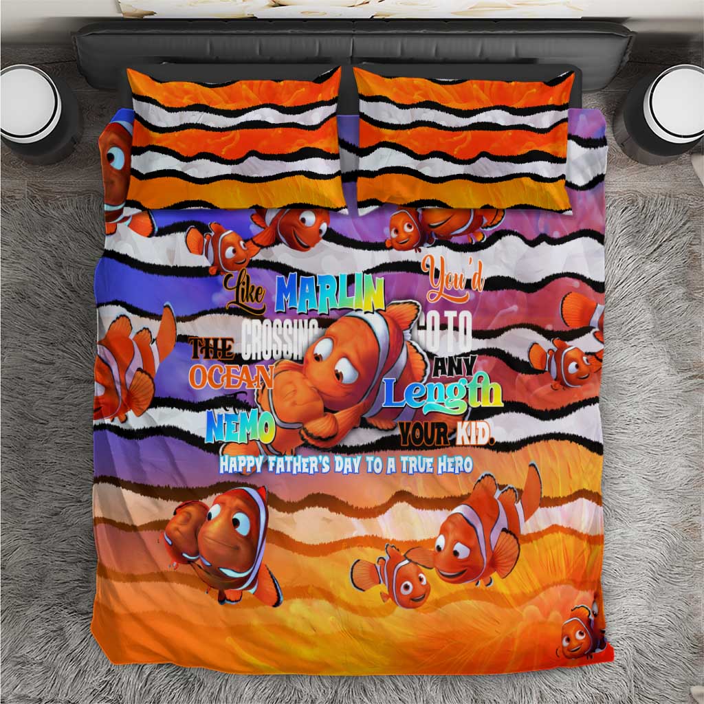 The Ocean Best Dad Bedding Set Like Marlin Happy Fathers Day To a True Hero - Aussie Hoodie