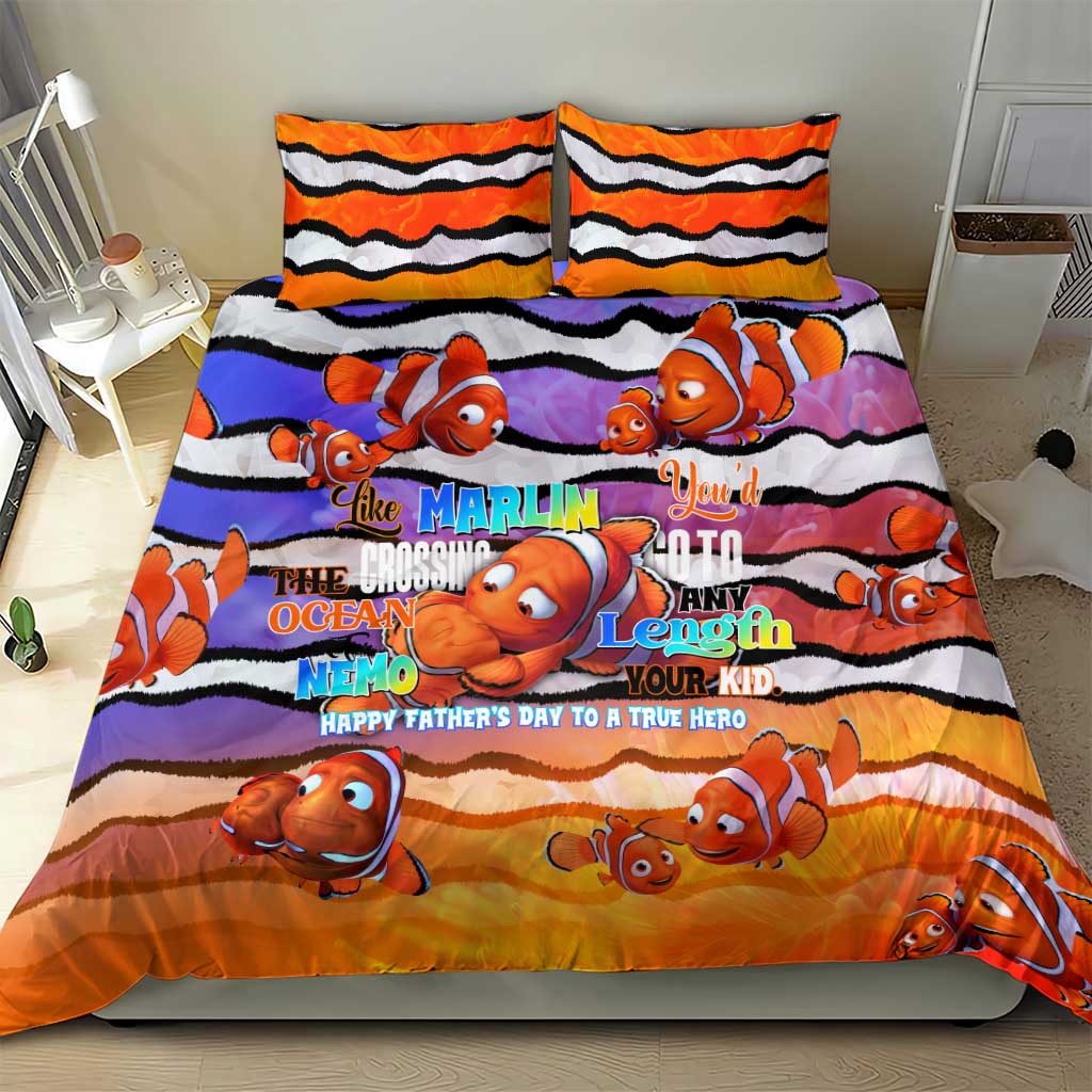 The Ocean Best Dad Bedding Set Like Marlin Happy Fathers Day To a True Hero - Aussie Hoodie