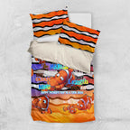 The Ocean Best Dad Bedding Set Like Marlin Happy Fathers Day To a True Hero - Aussie Hoodie