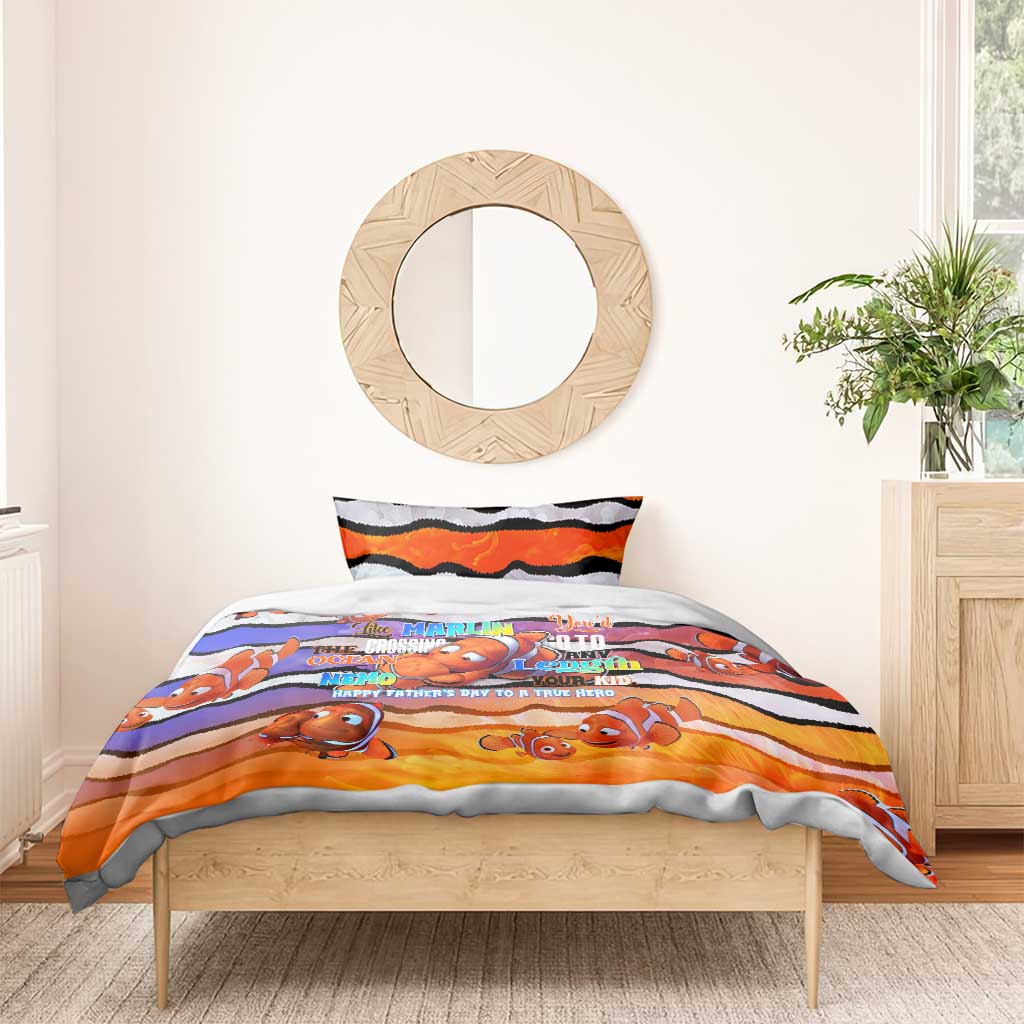 The Ocean Best Dad Bedding Set Like Marlin Happy Fathers Day To a True Hero - Aussie Hoodie