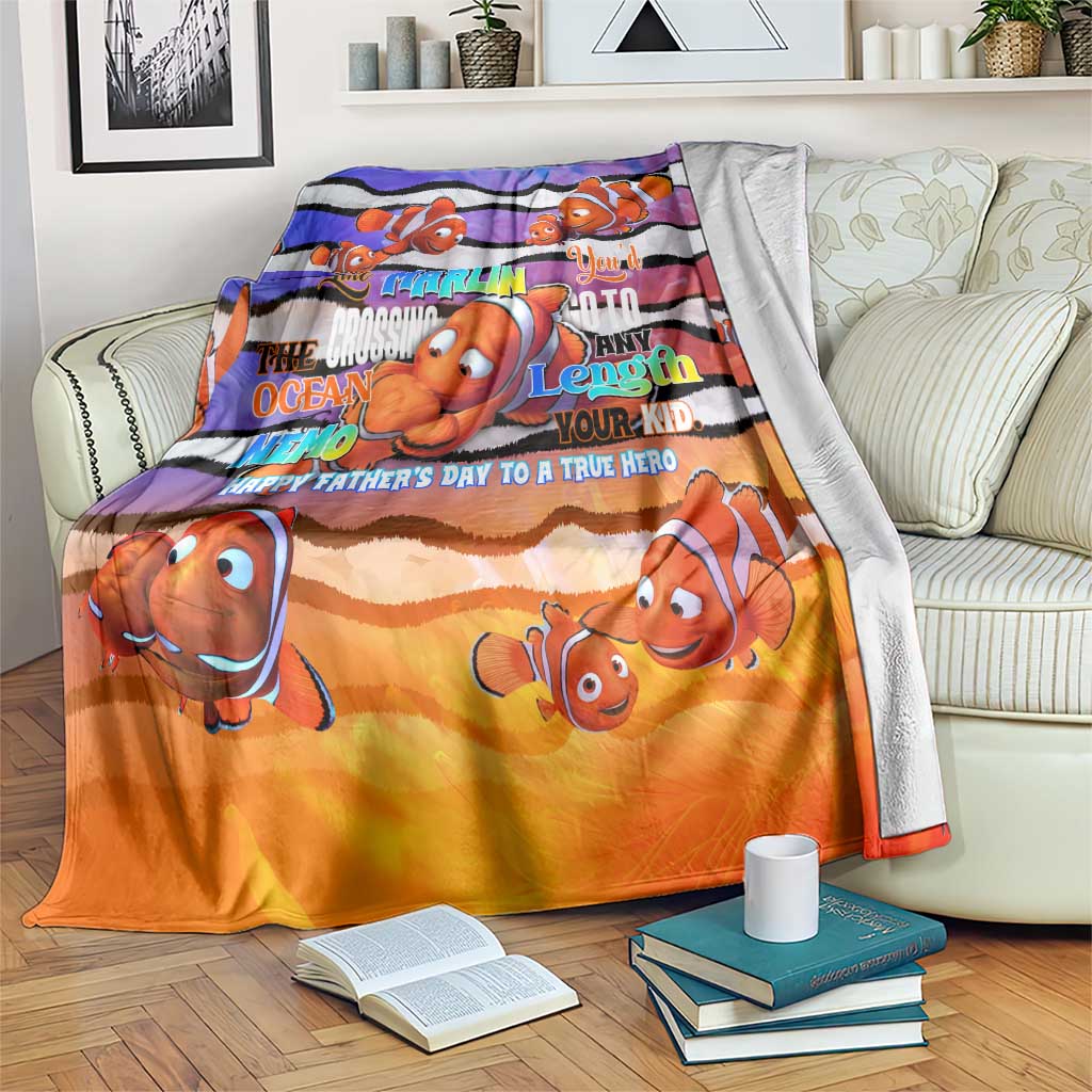The Ocean Best Dad Blanket Like Marlin Happy Fathers Day To a True Hero - Aussie Hoodie