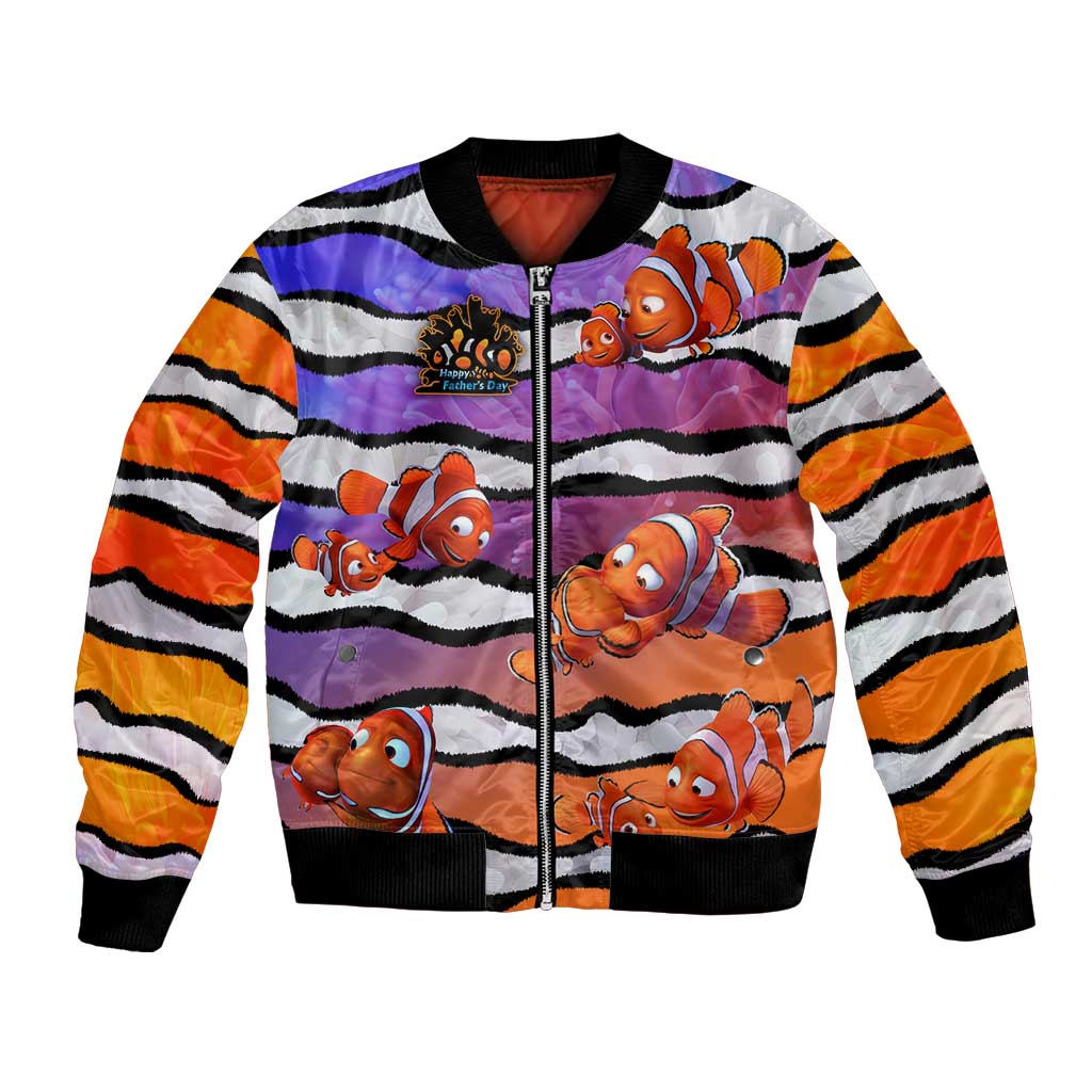 The Ocean Best Dad Bomber Jacket Like Marlin Happy Fathers Day To a True Hero - Aussie Hoodie
