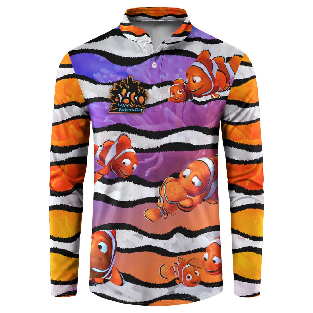 The Ocean Best Dad Button Sweatshirt Like Marlin Happy Fathers Day To a True Hero - Aussie Hoodie