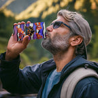 The Ocean Best Dad 4 in 1 Can Cooler Tumbler Like Marlin Happy Fathers Day To a True Hero - Aussie Hoodie