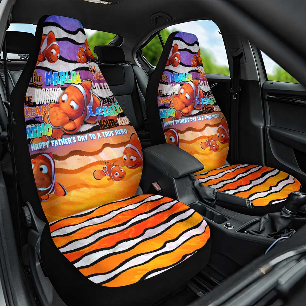 The Ocean Best Dad Car Seat Cover Like Marlin Happy Fathers Day To a True Hero - Aussie Hoodie