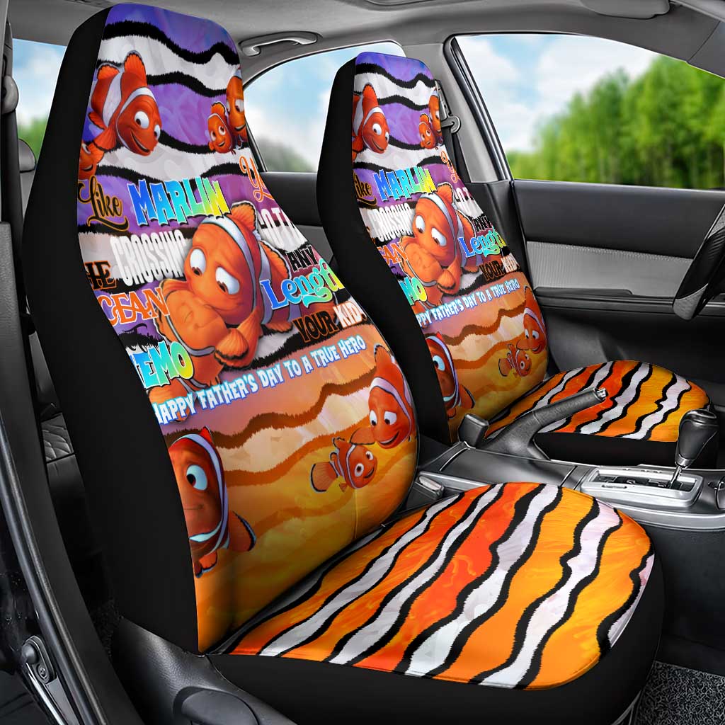 The Ocean Best Dad Car Seat Cover Like Marlin Happy Fathers Day To a True Hero - Aussie Hoodie