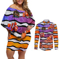 The Ocean Best Dad Couples Matching Off Shoulder Short Dress and Long Sleeve Button Shirt Like Marlin Happy Fathers Day To a True Hero - Aussie Hoodie