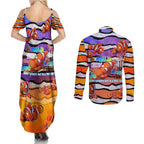The Ocean Best Dad Couples Matching Summer Maxi Dress and Long Sleeve Button Shirt Like Marlin Happy Fathers Day To a True Hero - Aussie Hoodie