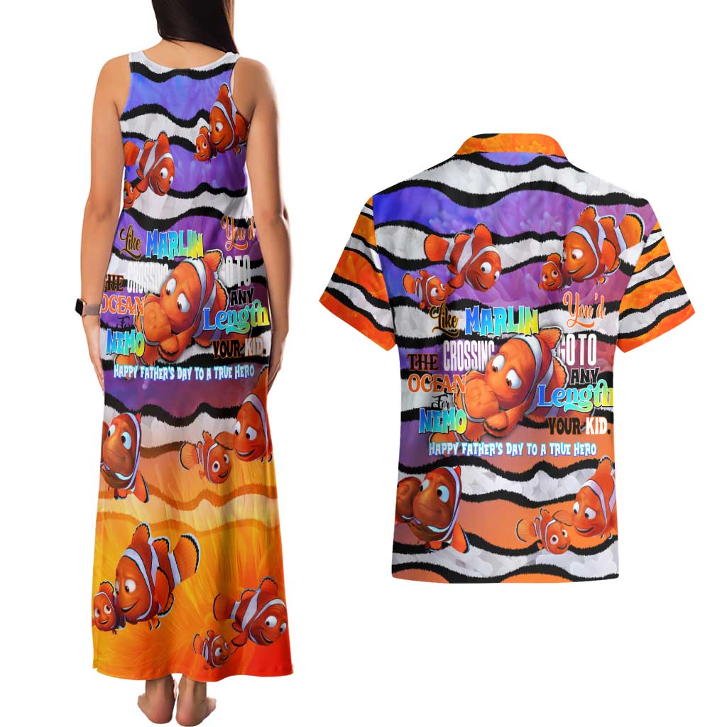 The Ocean Best Dad Couples Matching Tank Maxi Dress and Hawaiian Shirt Like Marlin Happy Fathers Day To a True Hero - Aussie Hoodie