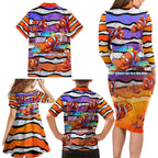 The Ocean Best Dad Family Matching Long Sleeve Bodycon Dress and Hawaiian Shirt Like Marlin Happy Fathers Day To a True Hero - Aussie Hoodie