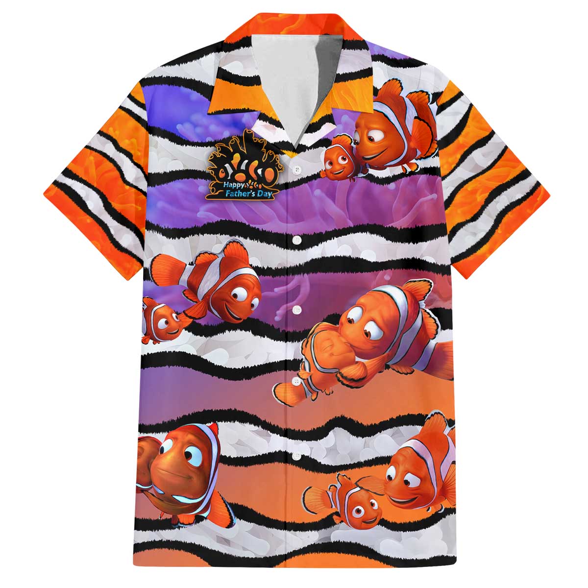 The Ocean Best Dad Family Matching Off The Shoulder Long Sleeve Dress and Hawaiian Shirt Like Marlin Happy Fathers Day To a True Hero - Aussie Hoodie