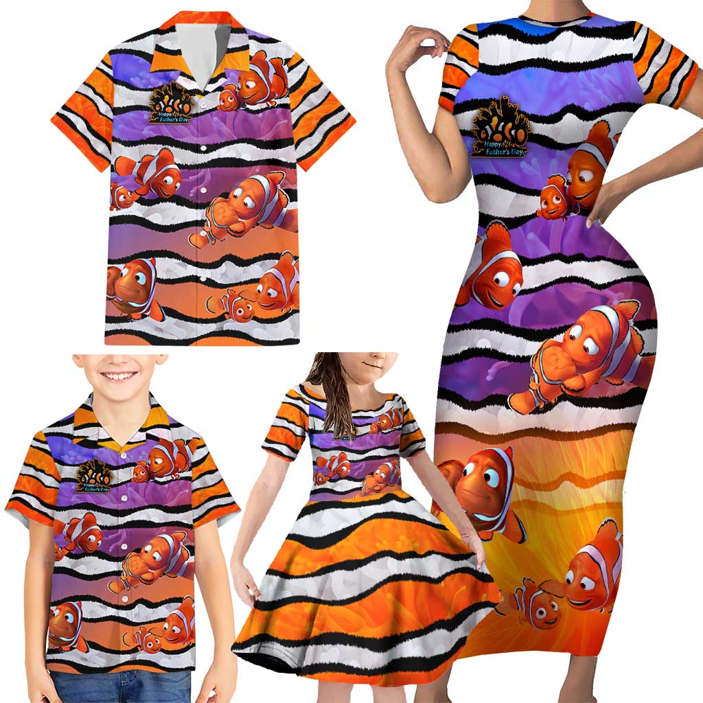 The Ocean Best Dad Family Matching Short Sleeve Bodycon Dress and Hawaiian Shirt Like Marlin Happy Fathers Day To a True Hero - Aussie Hoodie